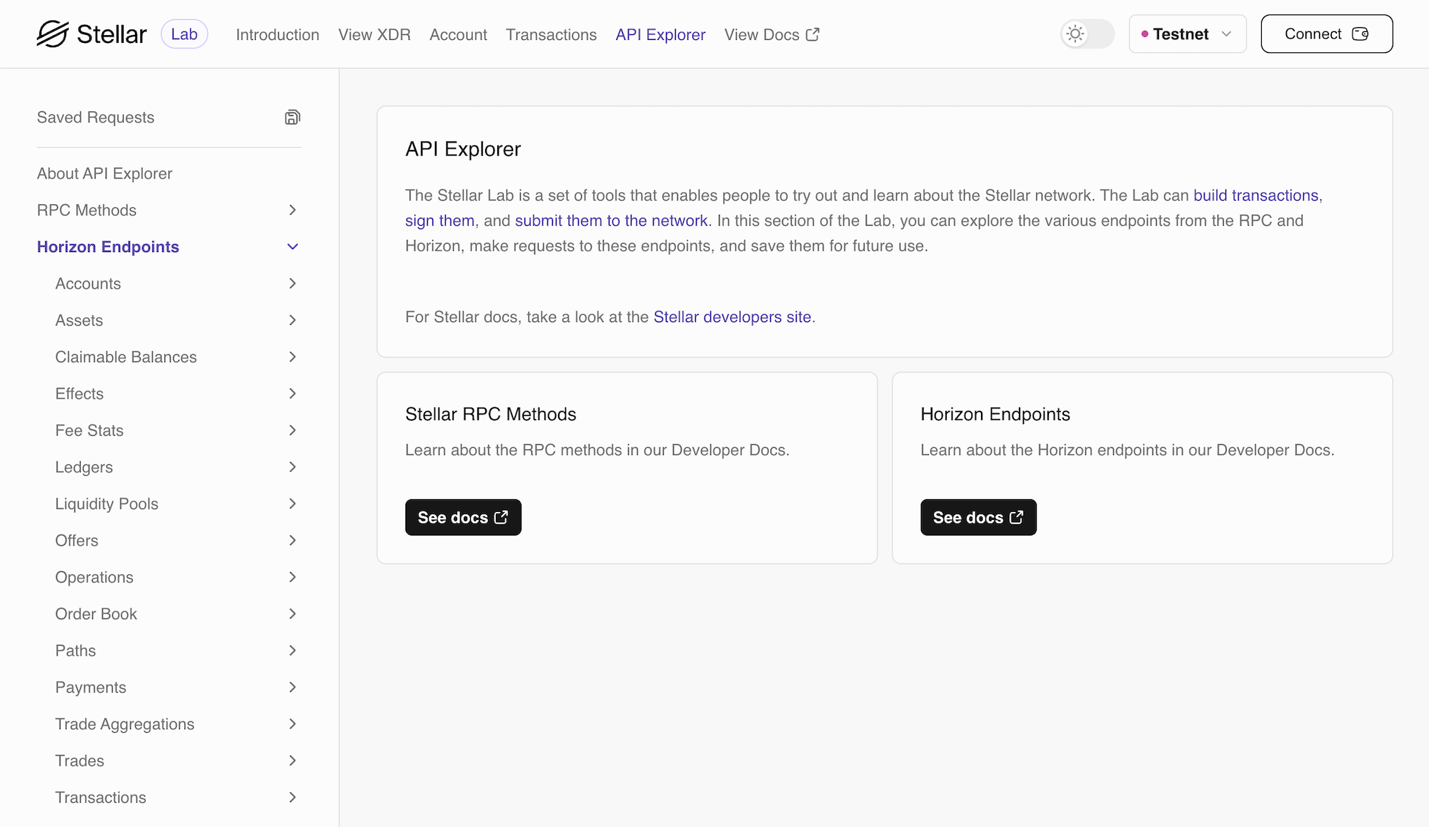 Lab: Horizon Page